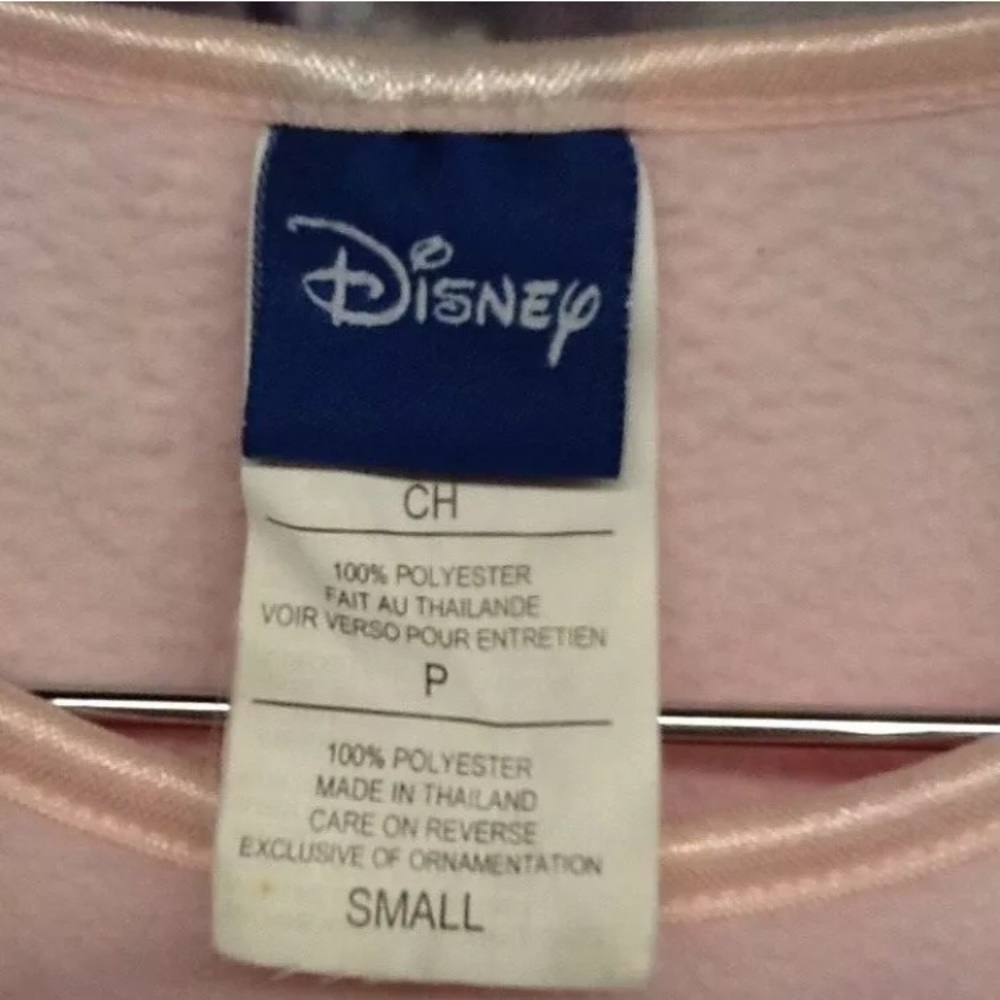 Disney Fleece Sweatshirt Minnie Mouse Sz.S - Picture 3 of 5